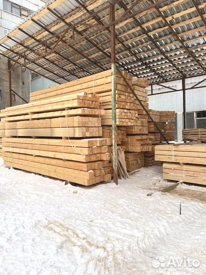 Брус, доска обрезная