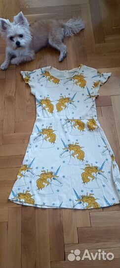 Mini rodini платье 140-146 размер