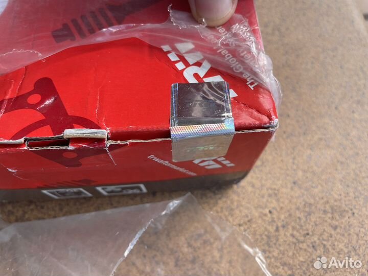 Колодки тормозные передние audi A3 TRW1956