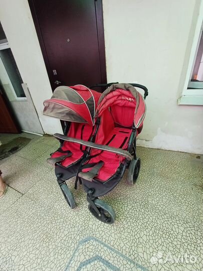 Детские коляски для двойни бу