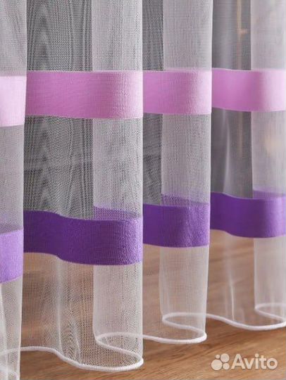Тюль в гостиную спальню комнату детскую 500*270