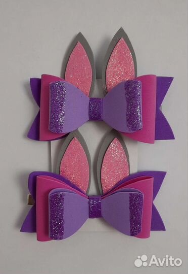 Единороги, зайчики заколки