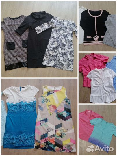 Вещи пакетом, пакет женских вещей 46-48