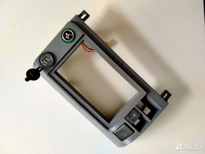 Рамка 2Din УАЗ патриот +переходники дефлекторов