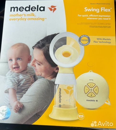 Молокоотсос medela новый