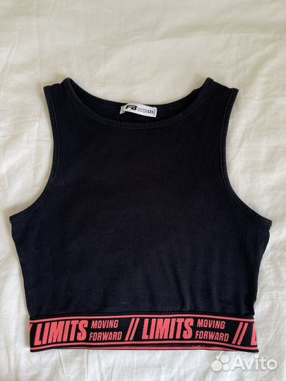 Fb sister топ черный xxs