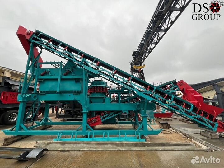 Агрегат дробления и сортировки