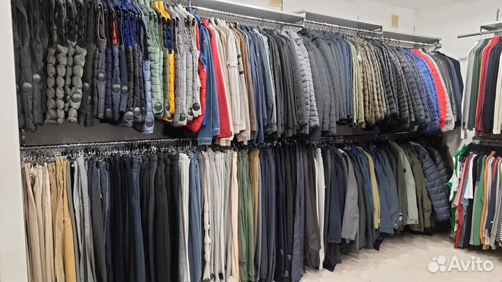 Сток мужская новая одежда куртки джинсы водолазки