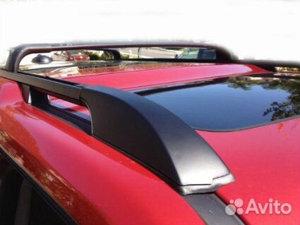 Релинги удлиненные черные Land Rover Discovery 3/4