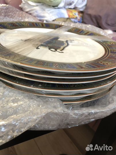 Набор дизайнерской посуды, тарелки
