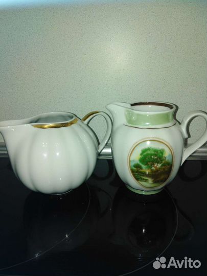 Молочник соусник крышки СССР