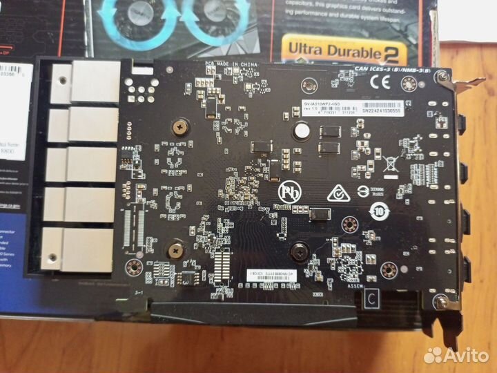 Видеокарта Gigabyte Intel ARC A310 4G 4gb