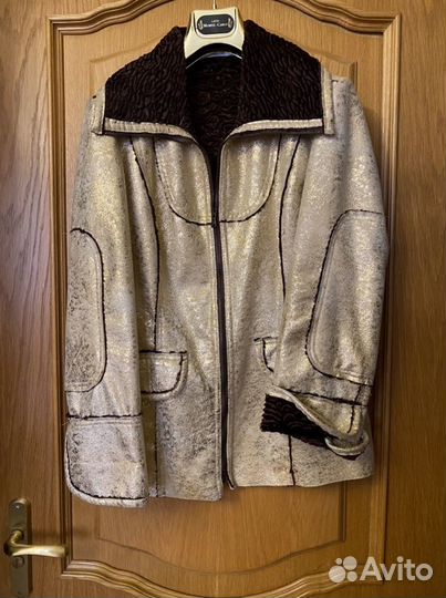 Манто золотое