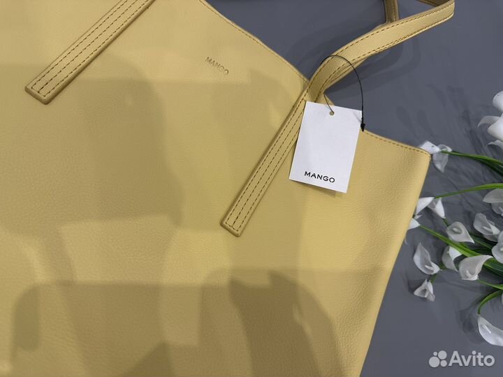 Новая Сумка женская mango shopper 2 цвета