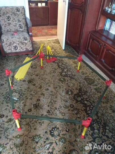 Детский батут-манеж Leco