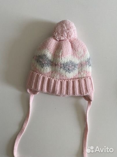 Шапка зимняя для девочки 44 46
