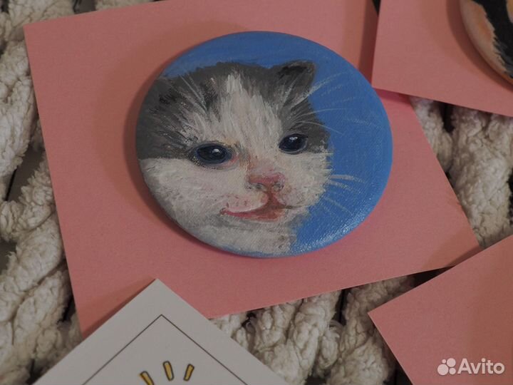 Значки 5,6 см ручная работа. Мемы