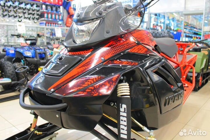 Снегоход Irbis SF200L красный