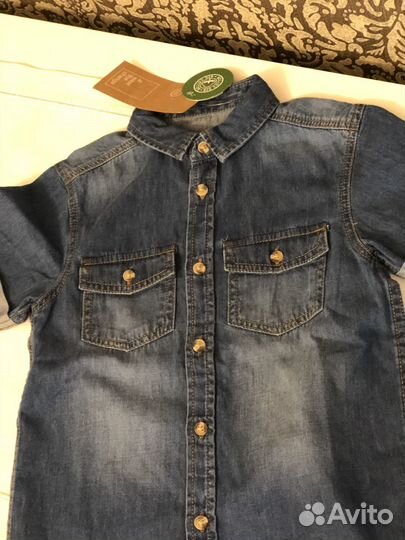 Джинсовая рубашка