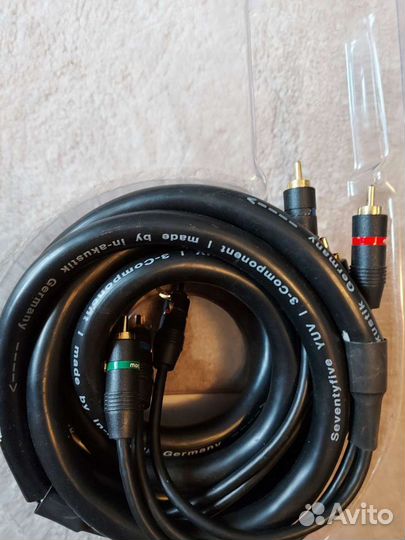 Компонентный видео кабель InAcoustic 3 м