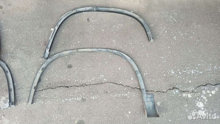 Накладки арок tiguan