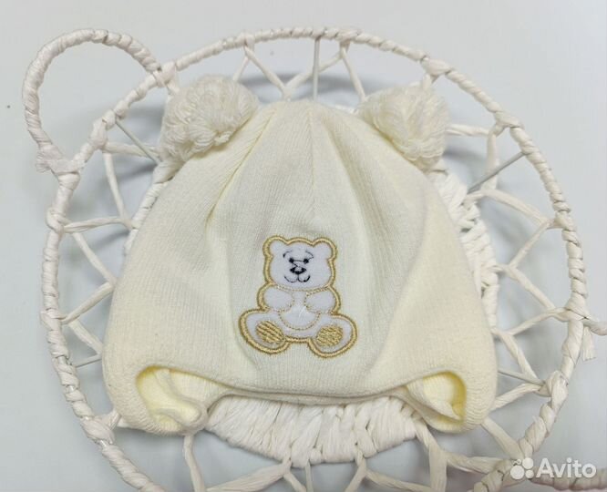 Шапочка для новорожденных