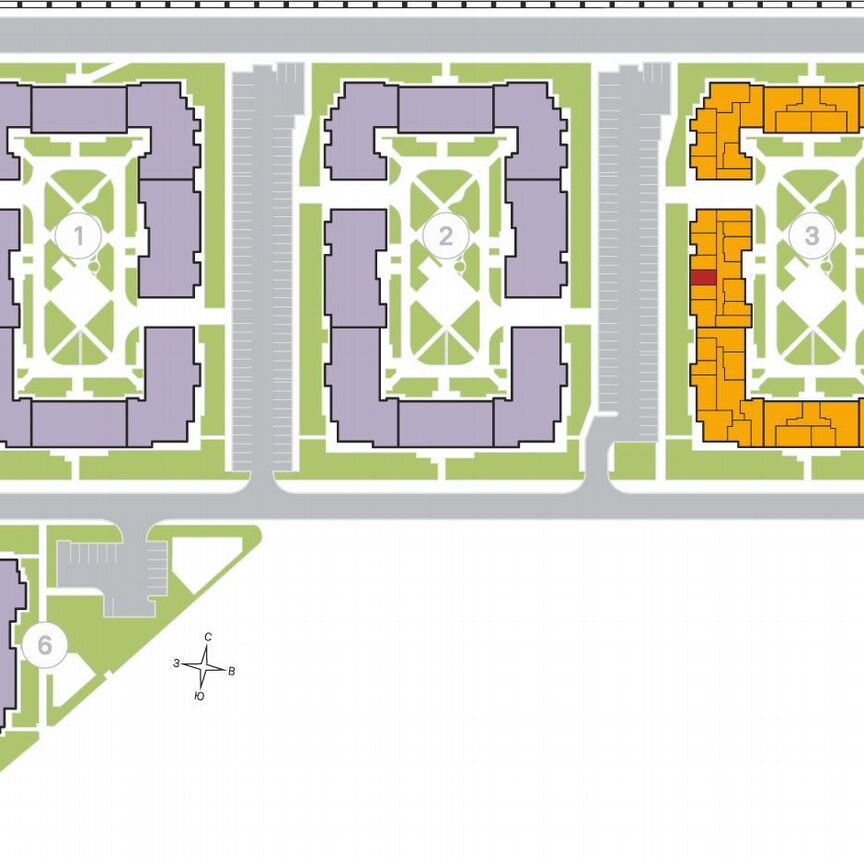 Квартира-студия, 25,4 м², 4/4 эт.