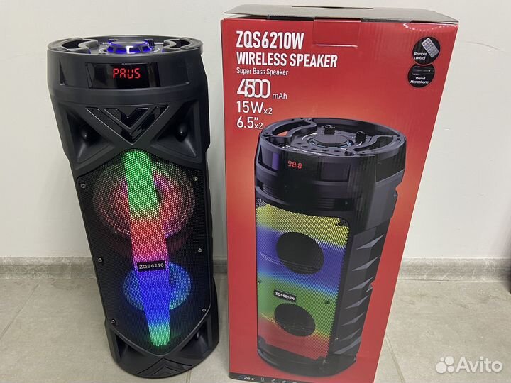 Портативная колонка 60 ватт