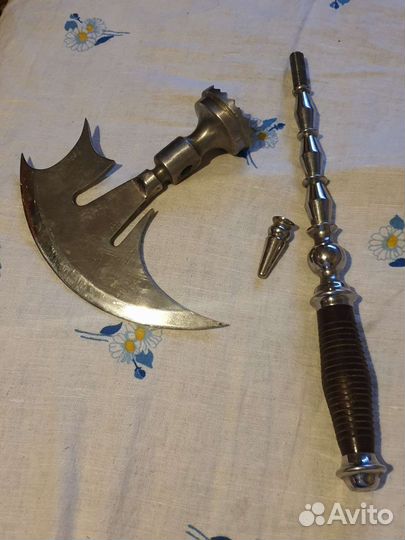 Красивый кухонный топорик из СССР, ручная работа