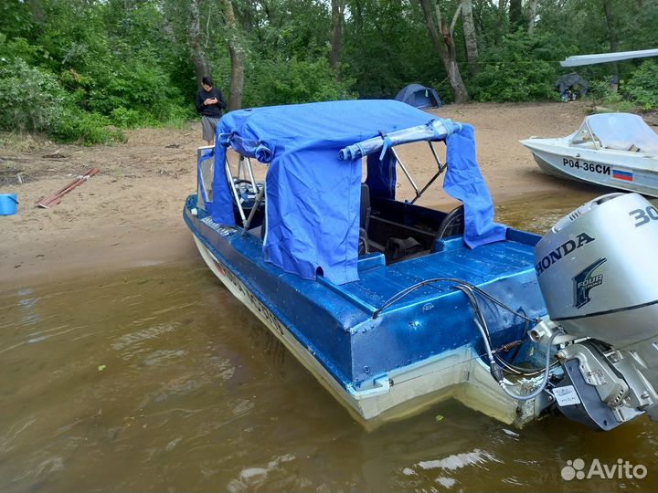 Ходовой тент на казанку 5