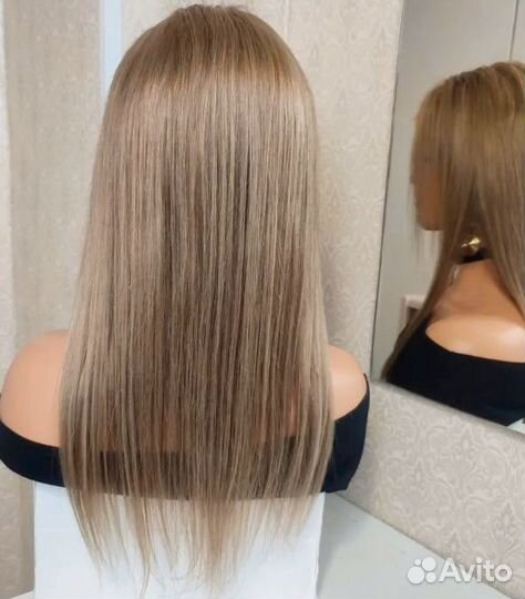 Парик из натуральных волос