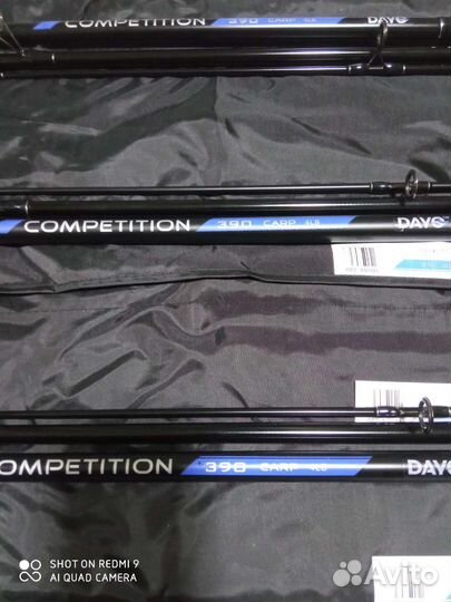 Карповые удилища dayo 390 см; 4 lb(3 шт)