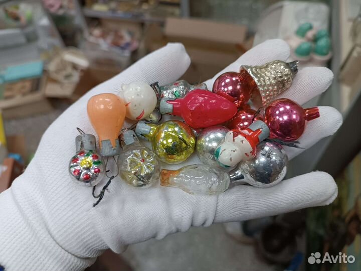 Советские Ёлочные Игрушки Малютки Цена За Всё СССР