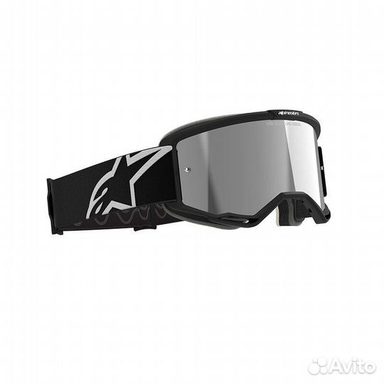 Alpinestars Vision 5 Corp Goggle Black Silver Черный