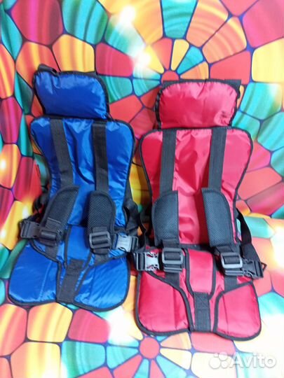 Детское автокресло бескаркасное от 3 до 12 лет
