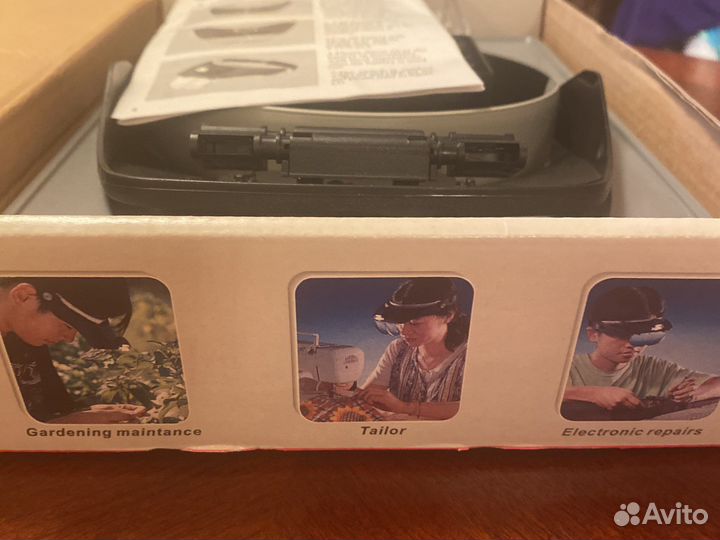 Лупа- козырек с подсветкой