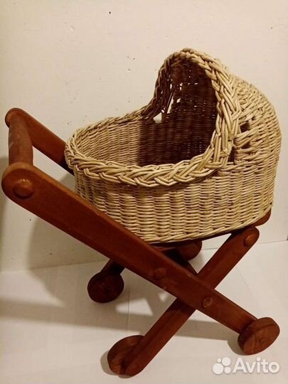 Коляска кукольная 4+