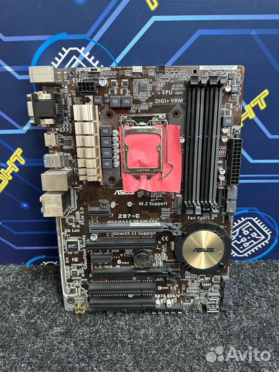 Материнская плата Asus Z97-C 1150 cокет DDR3