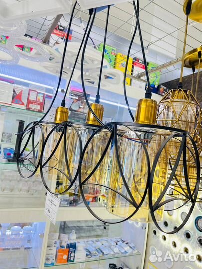 Люстра подвесная лофт