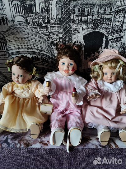 Кукла фарфоровая коллекционная