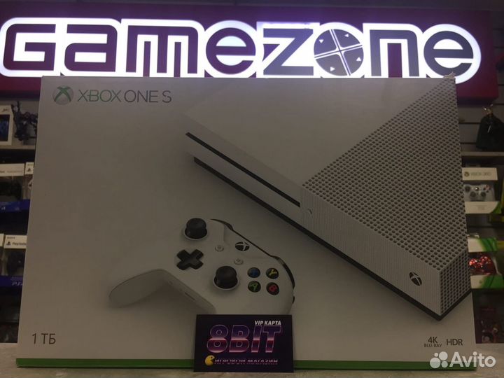 Xbox One S 1000GB - Гарантия