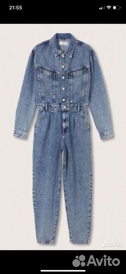 Комбинезон джинсовый mango S
