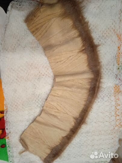 Мех нутрии. Отрезки