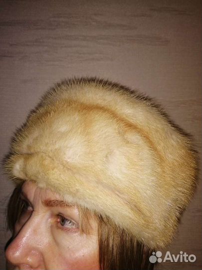 Шапка женская норковая