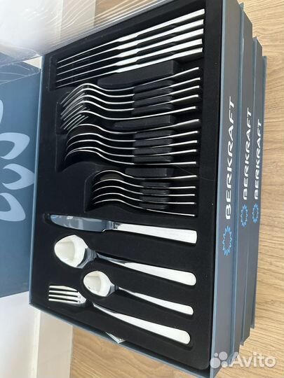 Новый набор столовых приборов 24 шт на 6 персон