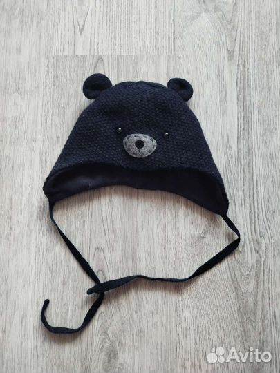 Демисезонная шапка 44-46 и 46-48 размера