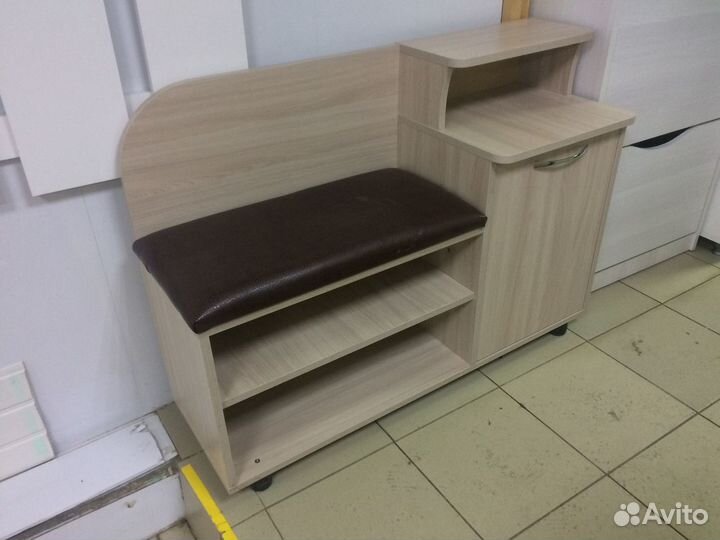 Обувница с сиденьем (Тумба слева)