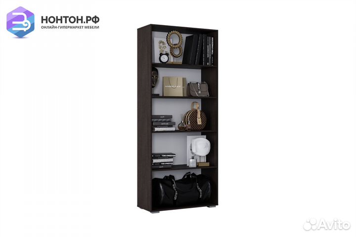 Шкаф двухстворчатый Милан венге / белый глянец