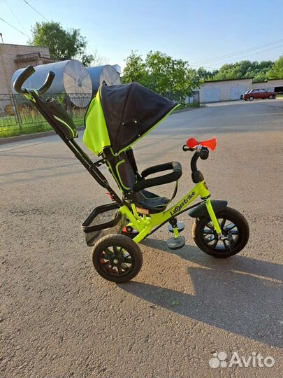 Детский велосипед с ручкой бу
