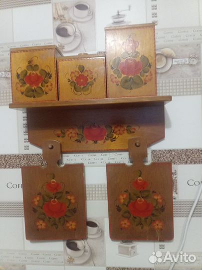 Кухонный набор хохлома